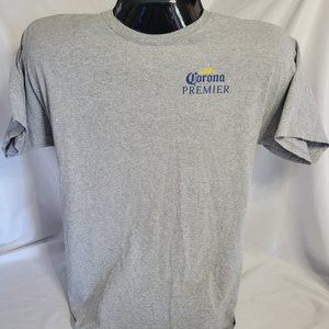Corona Premier Mens Gray T-shirt (Size L)